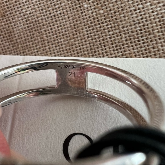 Gucci Interlocking G 6mm Ring Sterling Silver - Picture 8 of 8